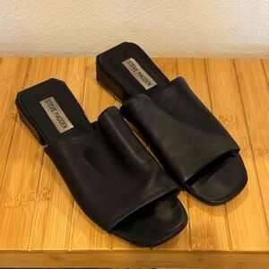 Steve Madden Black Women's Mules